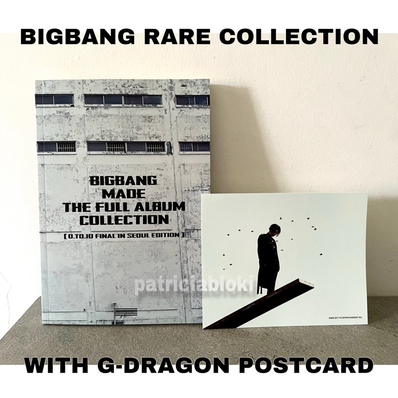 ( RARE ) BIGBANG Photobook Made The Full Album Collection With G-Dragon PC BIG BANG 0.TO.10 Final in