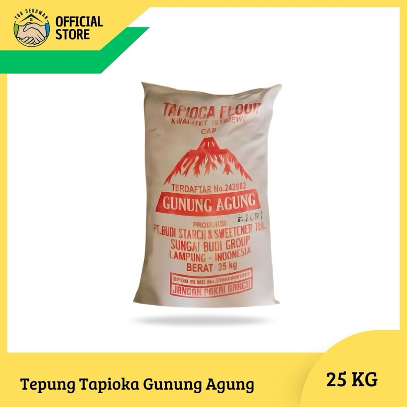 Tepung Tapioka Gunung Agung 25kg