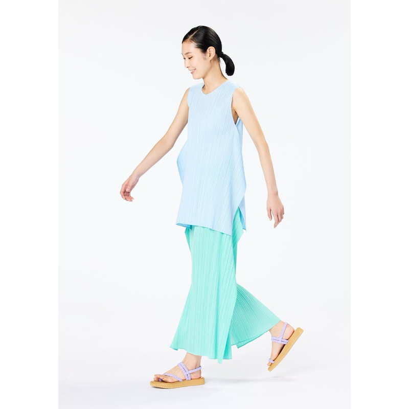 PLEATS PLEASE ISSEY MIYAKE - MONTHLY COLORS June Pleated Pants Size 4