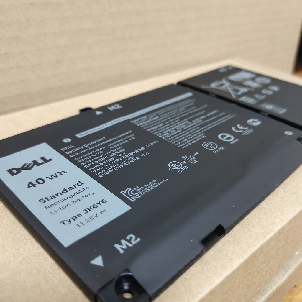 Baterai Batre Laptop Dell Latitude 3410 3510 Vostro JK6Y6 40Wh