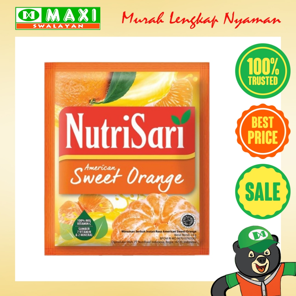 

Nutrisari American Sweet Orange 15GR 10PCS