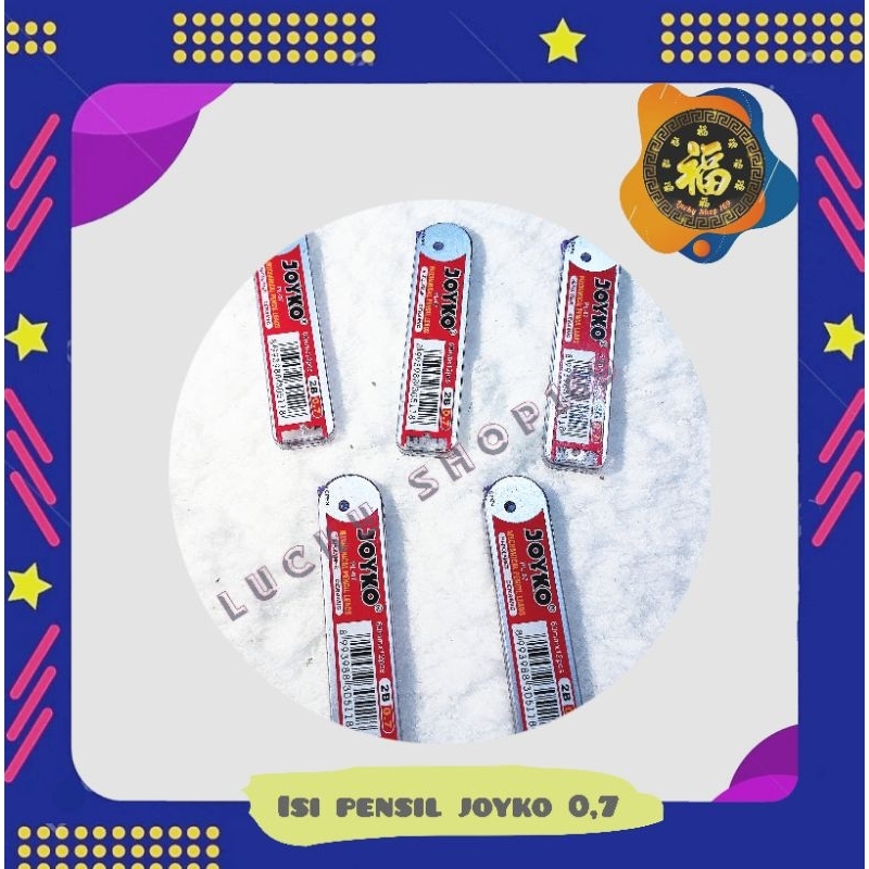 

Isi Pensil Joyko 0,7 | Isi Pensil Mekanik Joyko | 1 PCS