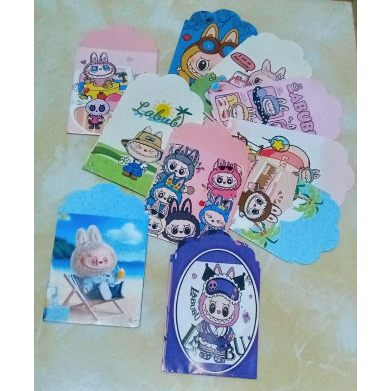 

5 Pack ( 50 pcs ) Amplop Lebaran Murah Angpau THR Karakter Amplop Lebaran Siap Pakai Amplop Lebaran Labubu Amplop Lebaran Idul Fitri