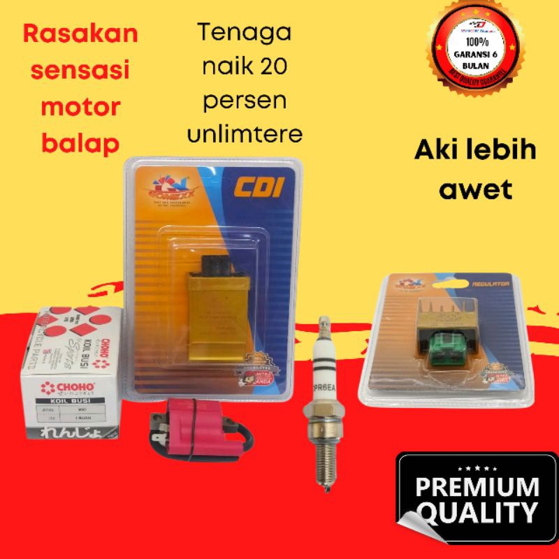 CDI Smash Racing GOMEX - Tingkatkan Tenaga Motor Anda Hingga 20%