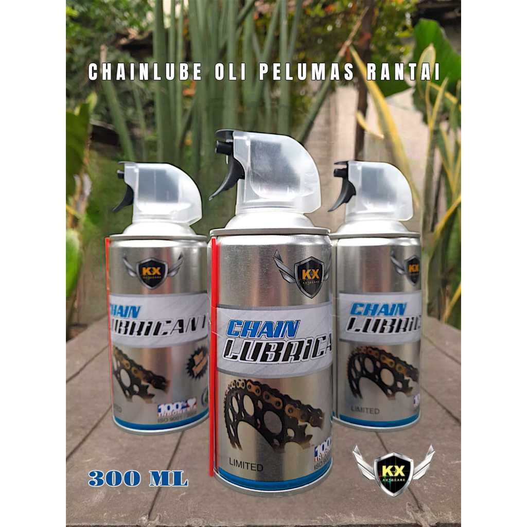 CHAINLUBE OLI PELUMAS RANTAI RANTE RODA MOTOR [ KX ] 300ML