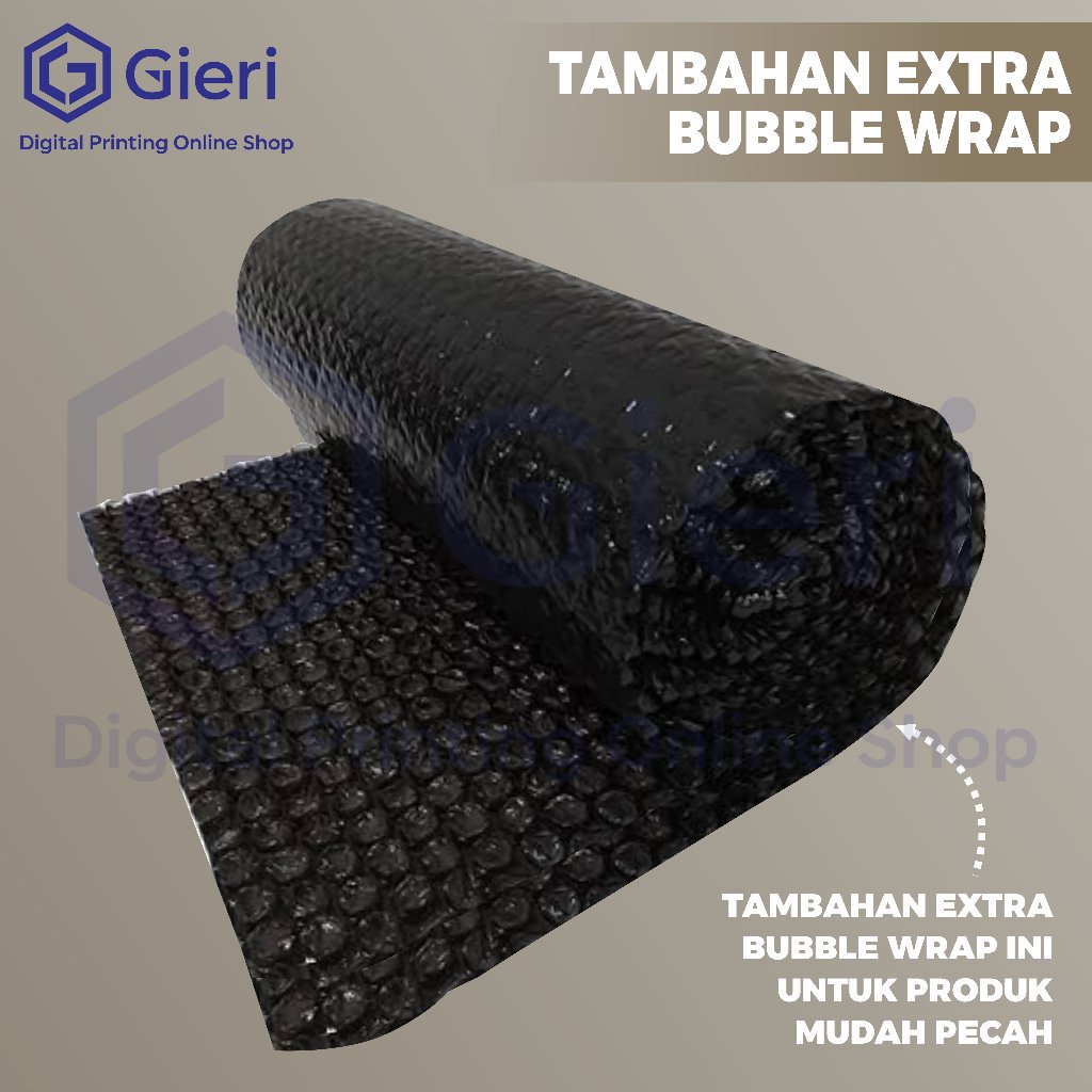 

GIERI - TAMBAHAN EXTRA BUBBLE WRAP / TAMBAHAN PLASTIK BUBBLE