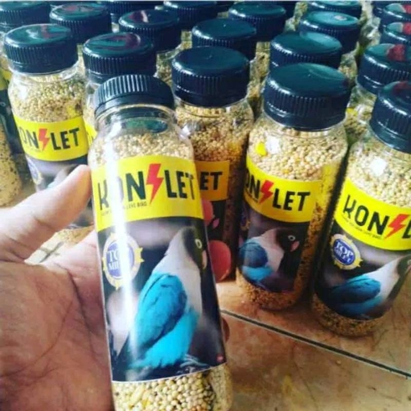 Pakan Konslet burung Lovebird Pakan PENGGACOR burung