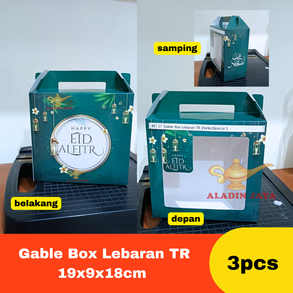 

Gable Box Lebaran TR 19x9x18cm 3pcs