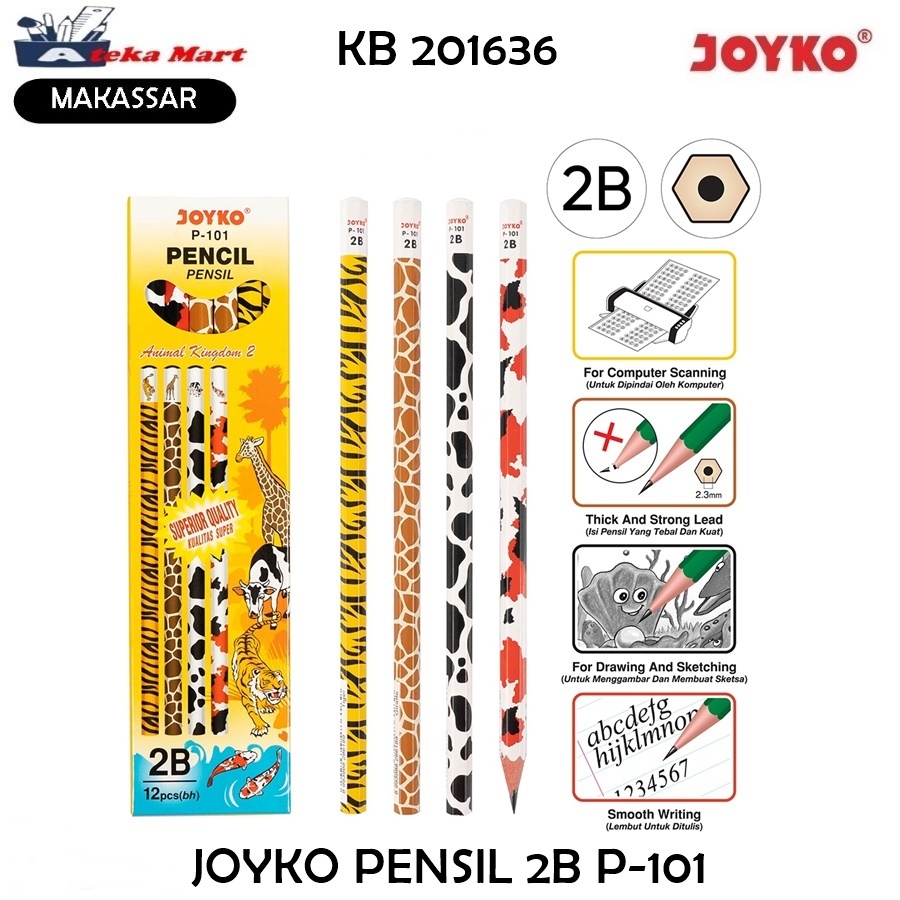 

PENSIL KAYU JOYKO P 101