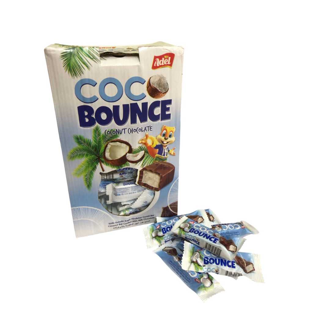 

Coklat Coco Bounce Kelapa 1 kg Coklat Turkiye