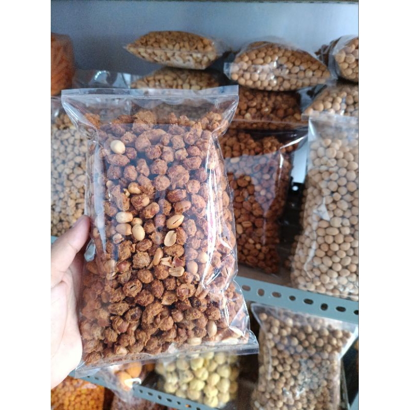 

Cemilan Kacang Disco kemasan 500gram