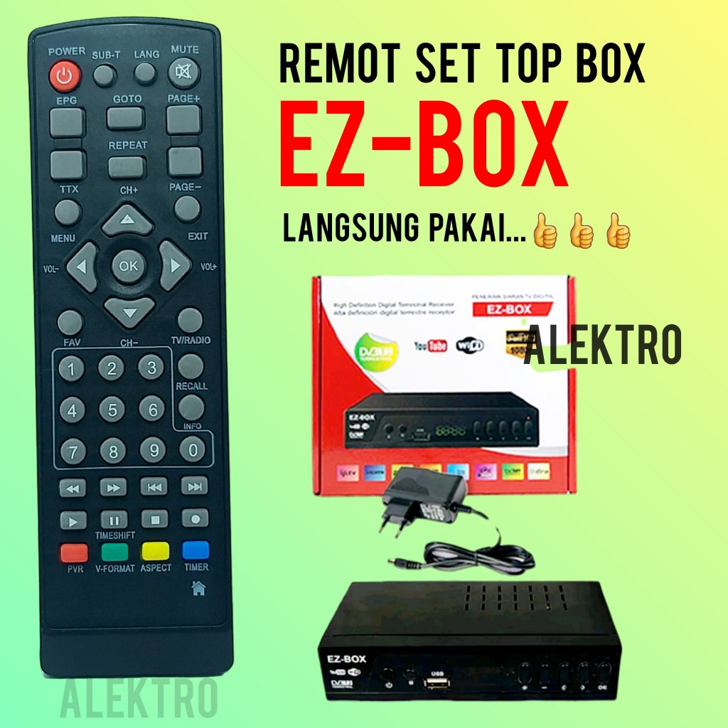 Remote stb EZBOX EZ-BOX set top box remot