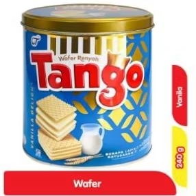 

TANGO WAFER VANILA MILK KALENG 240g