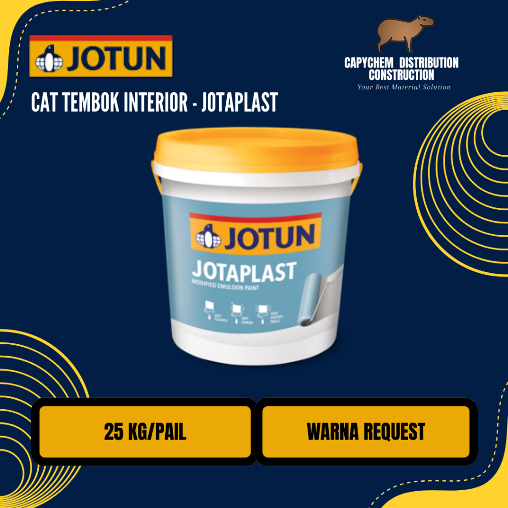 Jotun Jotaplast Cat Tembok Interior Premium 25Kg