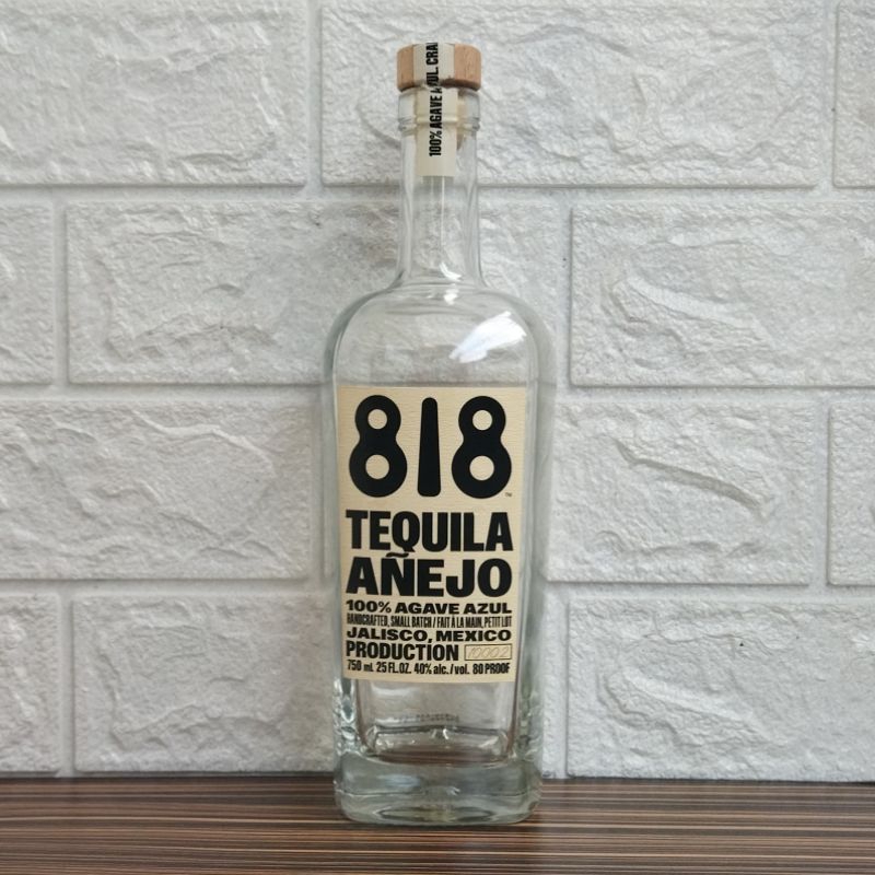 Botol Kosong 818 Tequila Anejo Kendall Jenner 750ml