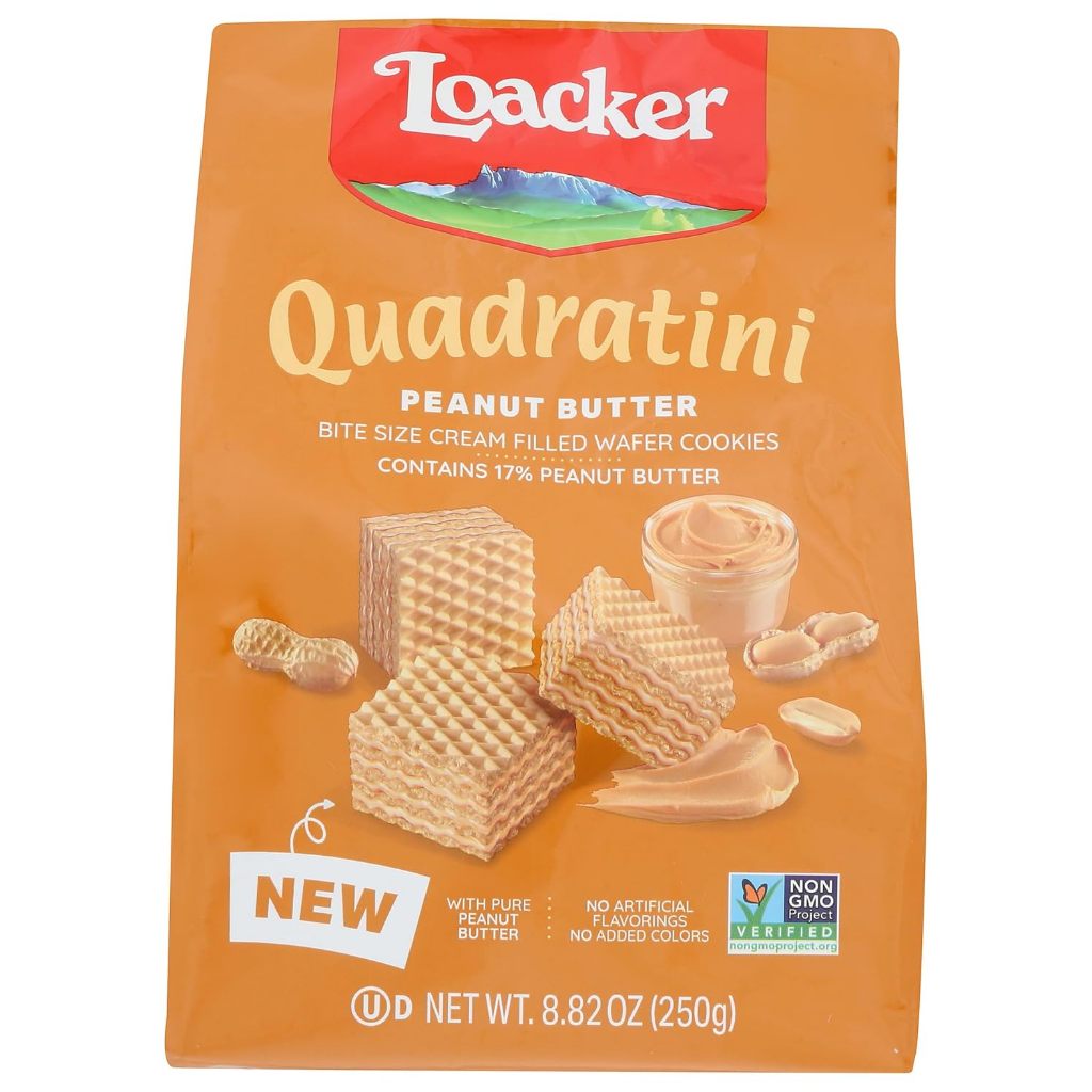 

Biskuit, Kue, & Wafer [READYSTOCK EXP 2026] | LOACKER QUADRATINI PEANUT BUTTER 250G | Jajan Impor | Jastip Coklat Cokelat Coklat Original Oleh-Oleh Jastip Malaysia