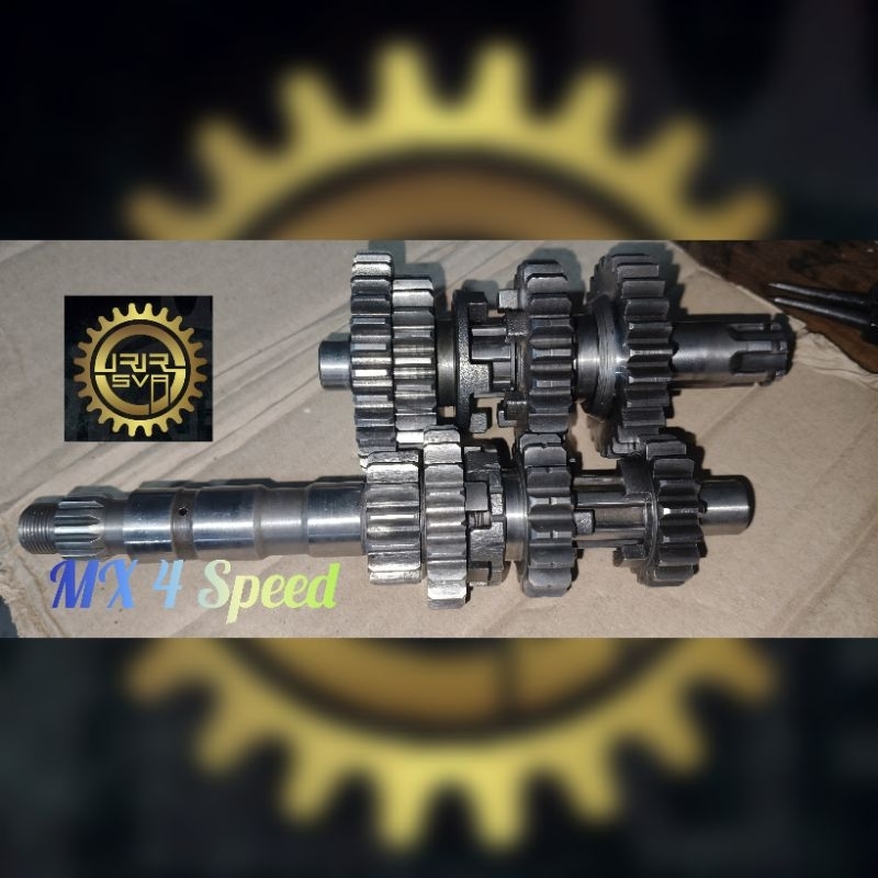 Gigi Rasio Racing Jupiter MX 4 Speed 200cc Racing Road Race Drag Biasa atau Matic 1st.14/32; 2nd.17/