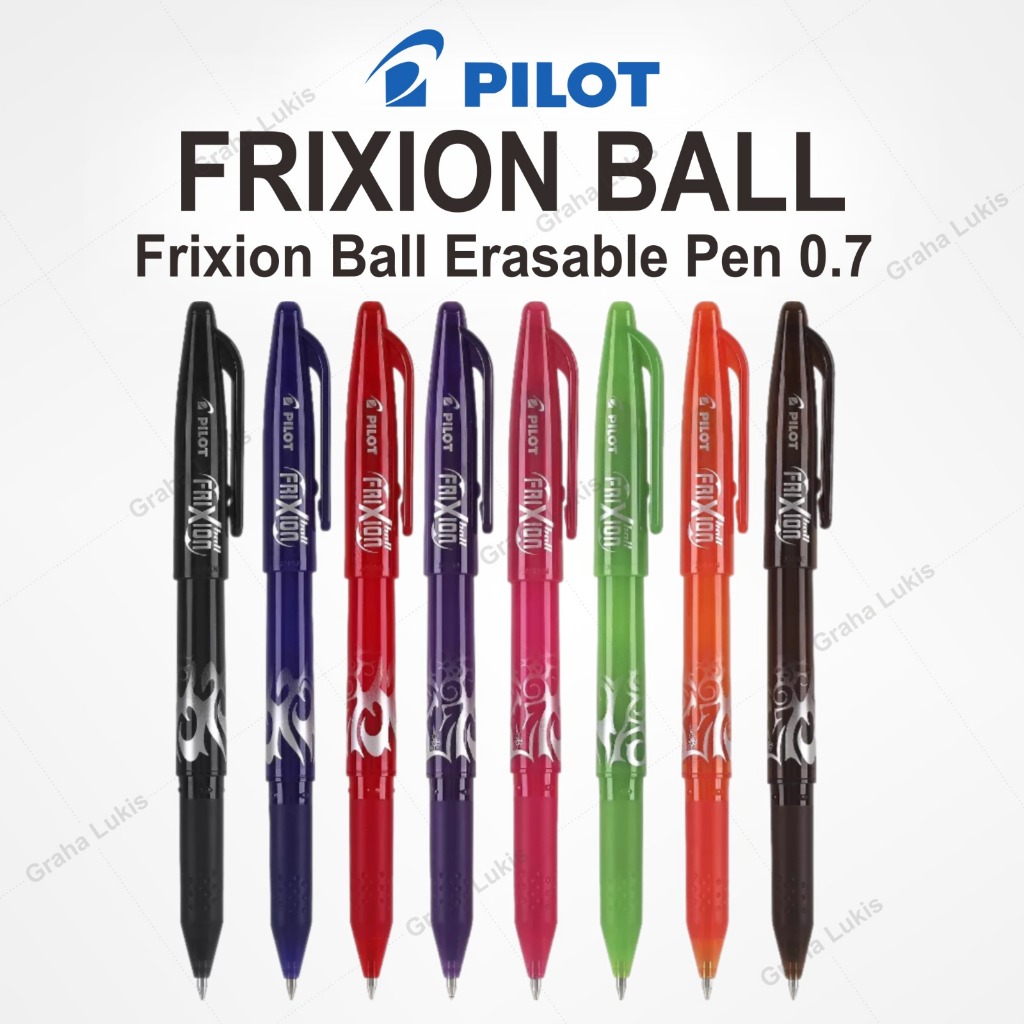 Pilot Frixion Ball Erasable Pen 0.7