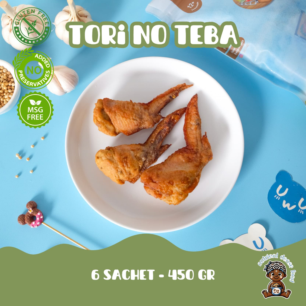 

Tori No Teba 450gr | MPASI GLUTEN FREE HOME MADE DEZIGA BELLY | KURIR INSTAN SAMEDAY