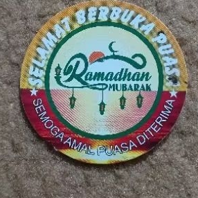 

Stiker Buka Puasa. Stiker Takjil Ramadhan. Bulat 5cm. isi 100pcs. Langsung Kirim