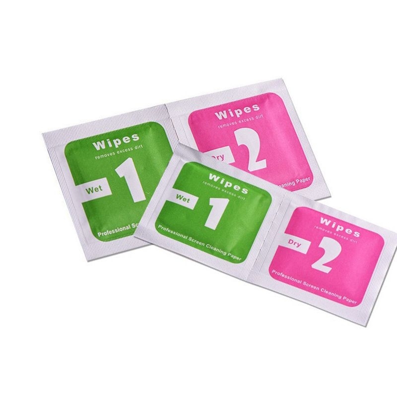 RB9 tisu pembersih layar hp satu bungkus isi 500 pices tisu tempered tisu pembersih hp