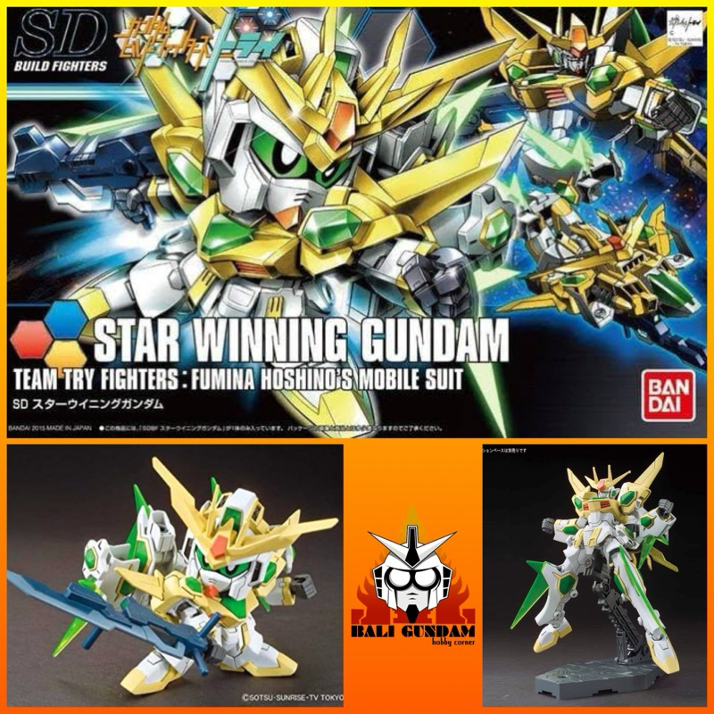 SD SD-237S STAR WINNING GUNDAM Bali Gundam Hobby Corner Bandai Original