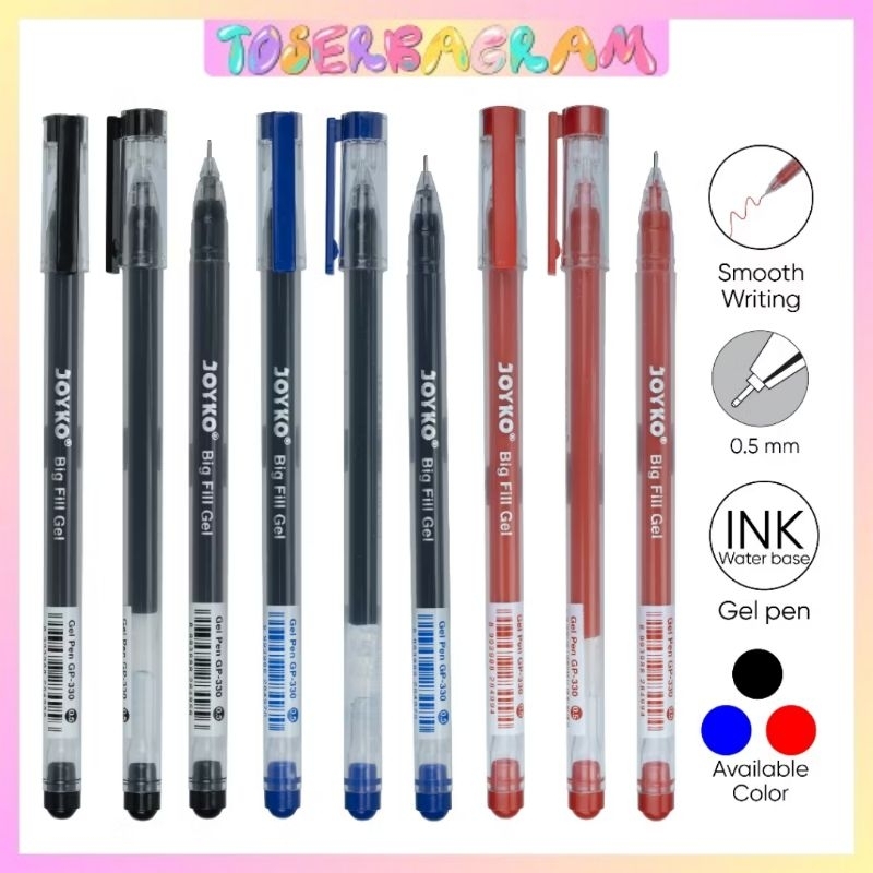 

Pulpen Joyko Big Fill GP-330 / Pena Gel Joyko