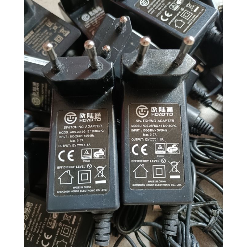 ADAPTOR 12V 1.5A 4 PIN ORIGINAL