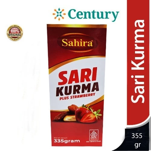 

Sahira Sari Kurma Plus Strawberry 335 gram/Sari Kurma