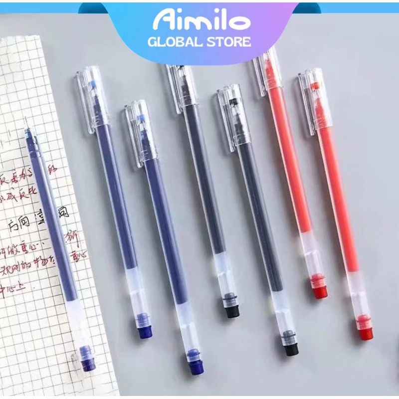 

Aimilo Gel Pen Pulpen Gel 3 Warna 0.5mm 1 PCS