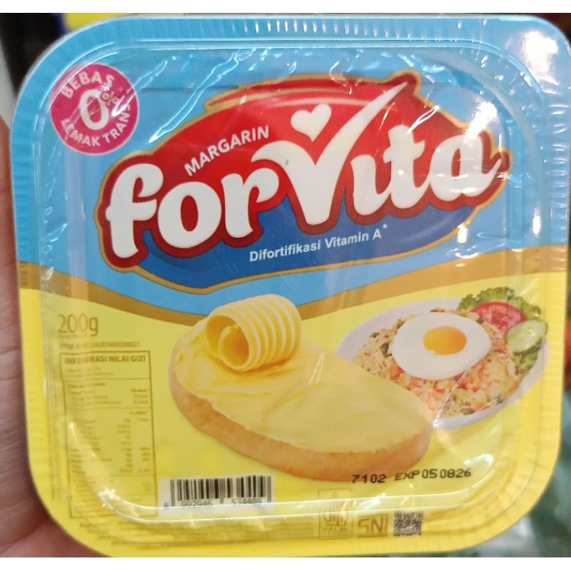 

FORVITA MARGARIN 200 GRAM