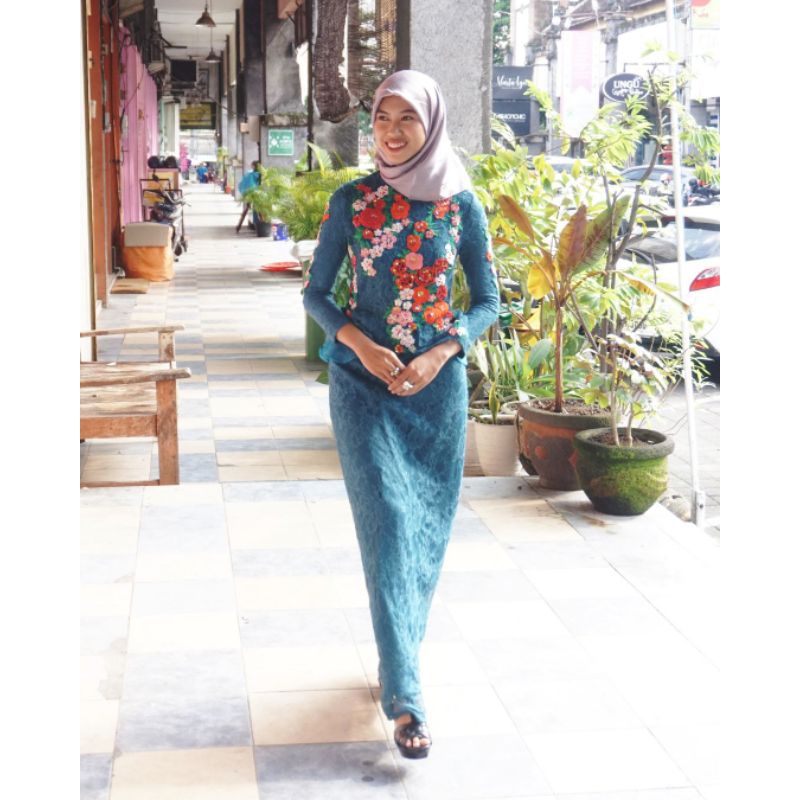 LQ15495 Kaftan Gamis Modern Kaftan Kaftan Keren Abaya Kaftan Dress Panjang Solemio