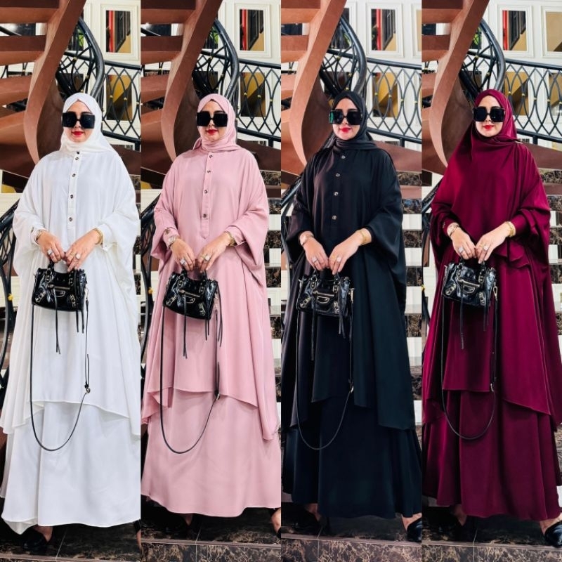 HANIYAH SET 3IN1 BY VELINO COLLECTION