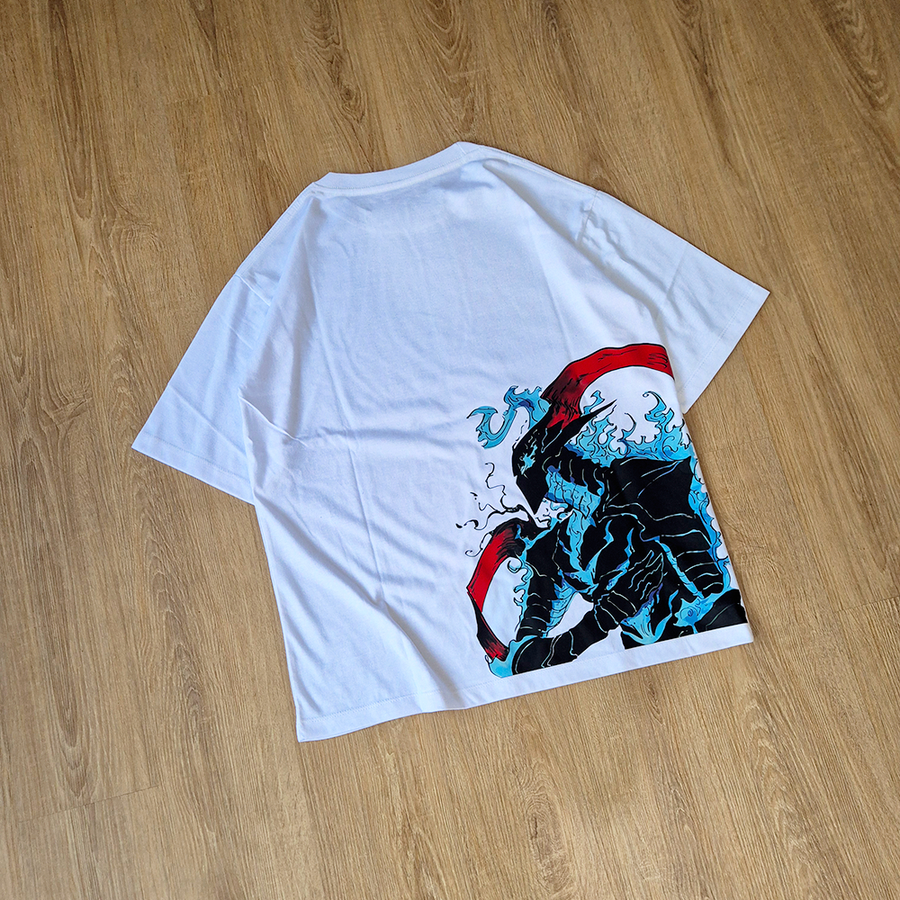 SOLO LEVELING | KAOS TSHIRT SOLO LEVELING ARISE IGRIS SUNG JIN WO PUTIH OVERSIZE