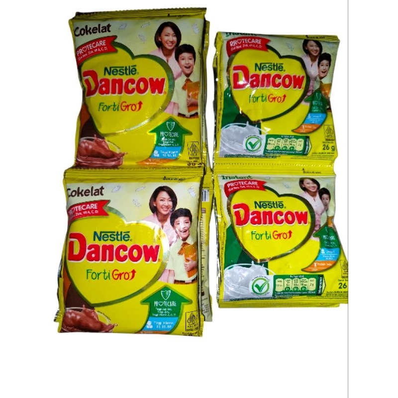 

SUSU DANCOW SACHET COKLAT& INSTAN(Isi 10 Sachet)|Susu Dancow Rentengan|Susu Denko Renteng