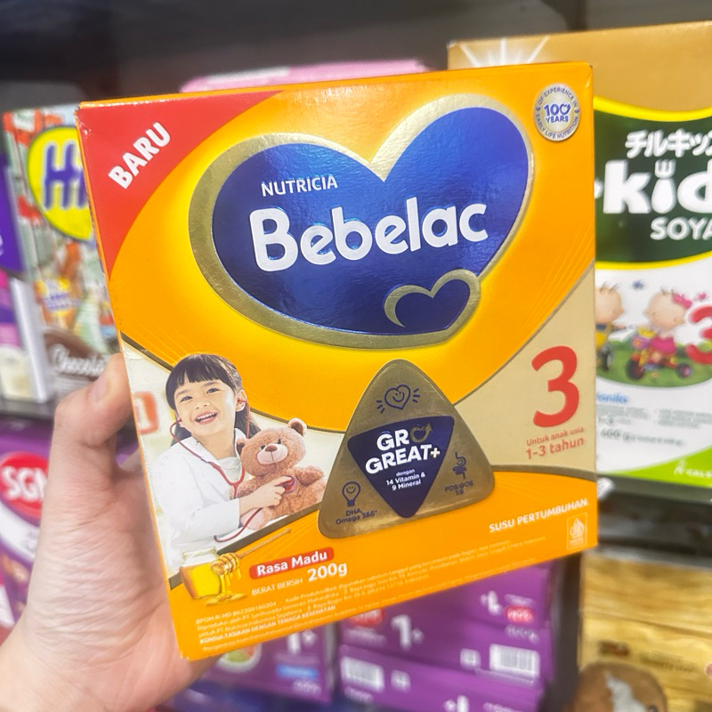 

Nutricia Bebelac 3 Madu 200gr Box