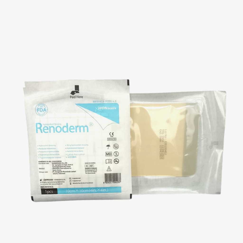 LdQ Renoderm 10cm X 10cm - dressing hydrocolloid