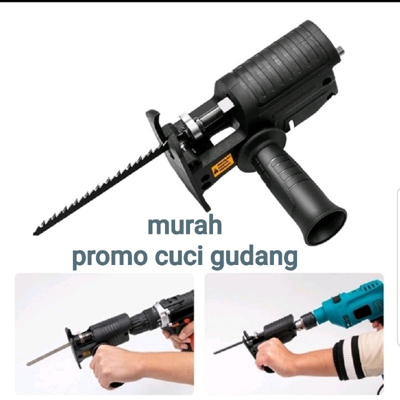 Adaptor konektor bor mesin gergajiSaw Jig saw adaptor bor gergaji potong otomatis