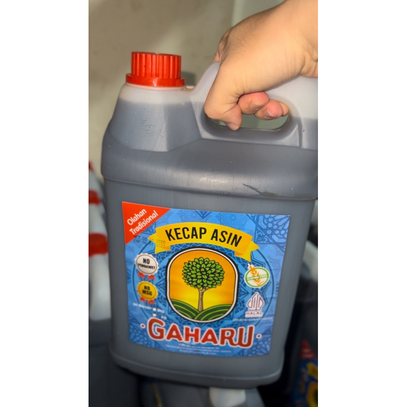 

Kecap Asin Gaharu - No Pengawet - No MSG - Gluten Free - Jerigen 6kg