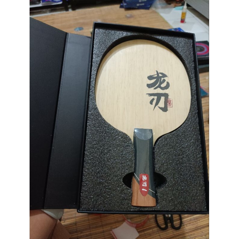 BAT TENIS MEJA DOUBLE FISH DRAGON SUPER ZLC ORIGINAL