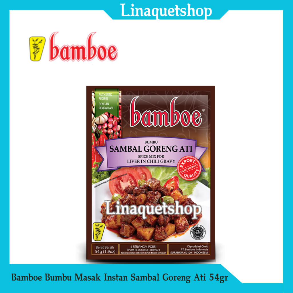 

BAMBOE Masak Instan Sambal Goreng Ati 54gr