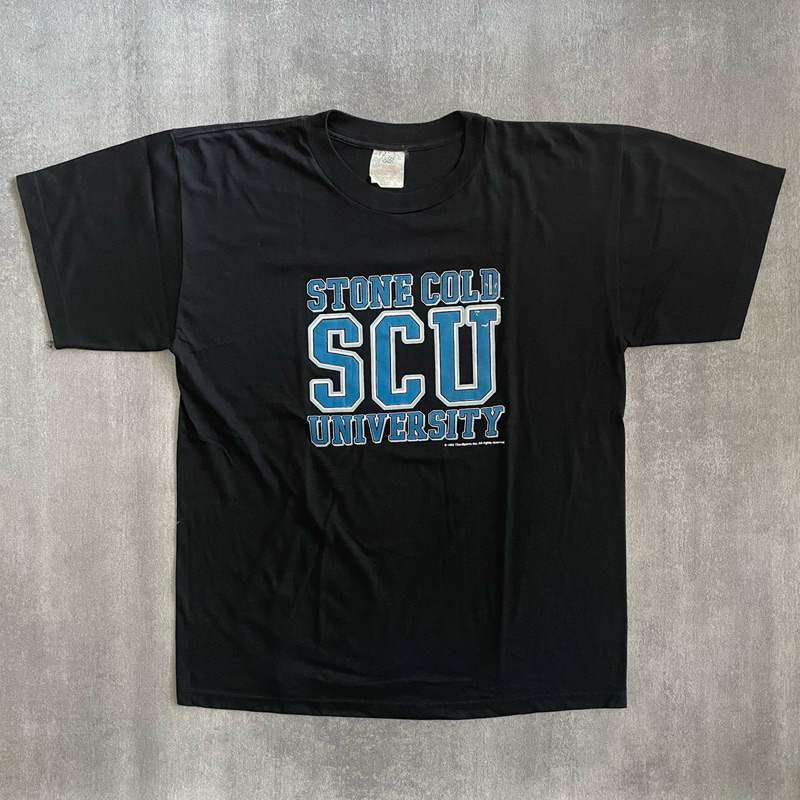 kaos vintage Stone Cold WWF official merch