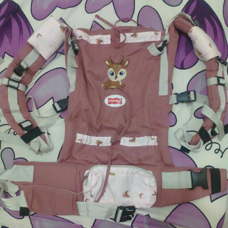 PRELOVED GENDONGAN BAYI DIALOGUE BABY M-SHAPE DEERLY