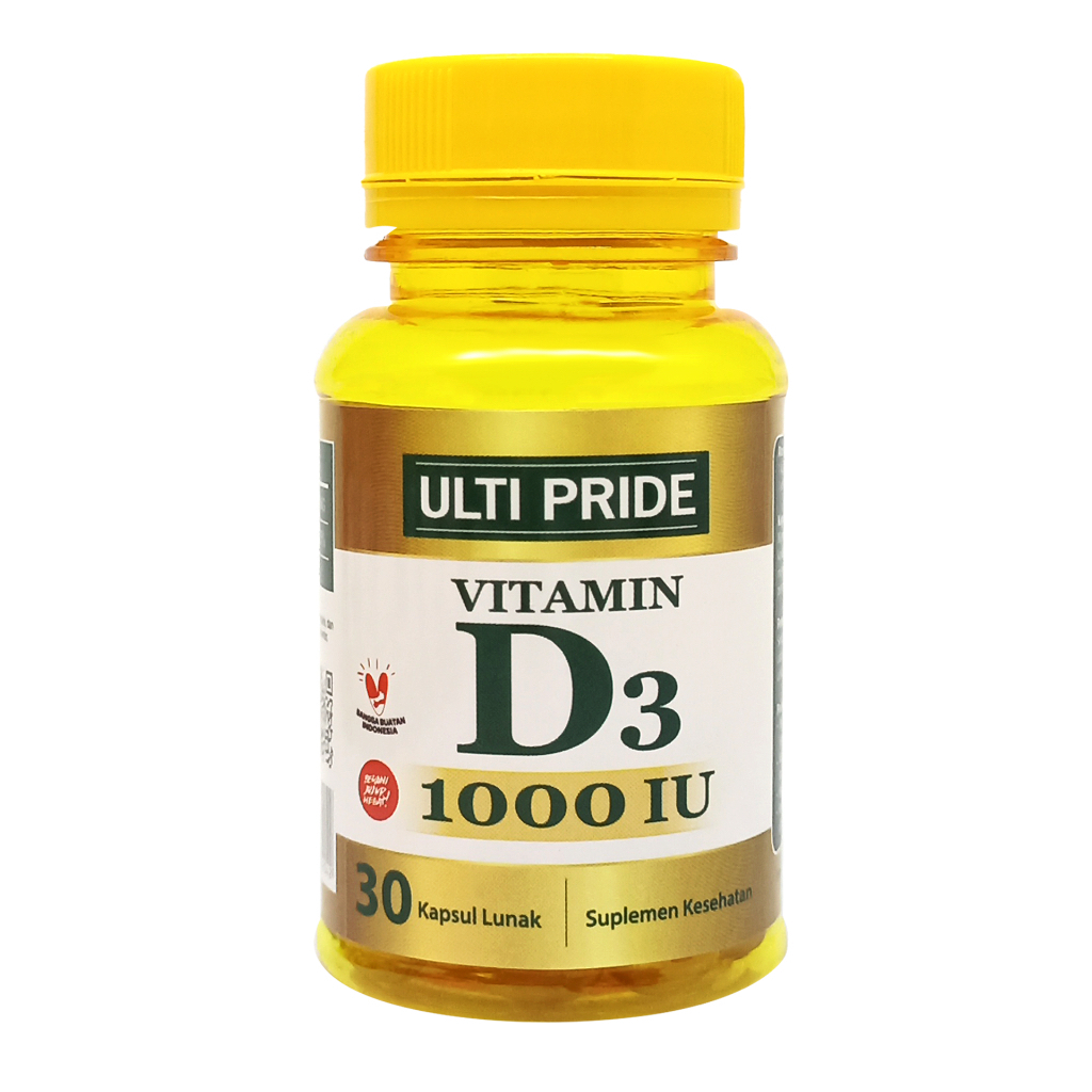 ULTI PRIDE VITAMIN D3 1000 IU @30 CAPS