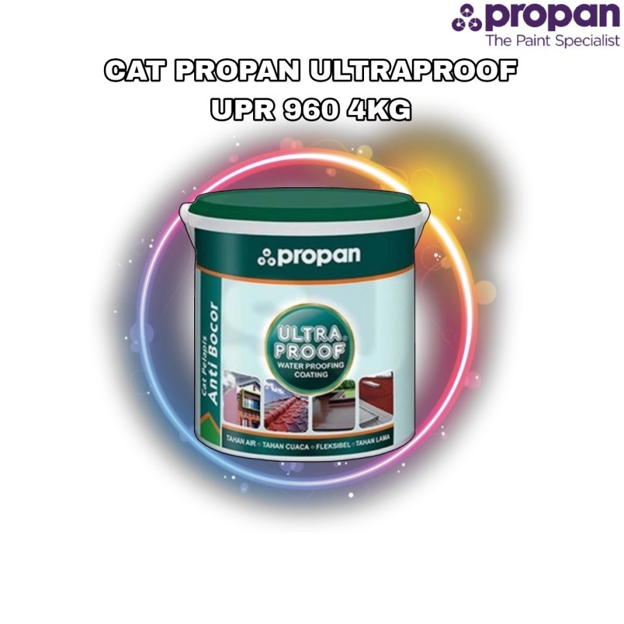 CAT PROPAN ULTRAPROOF UPR 960 4 KG / CAT ANTI REMBES PROPAN ULTRAPROOF 960 4KG TERSEDIA VARIAN WARNA