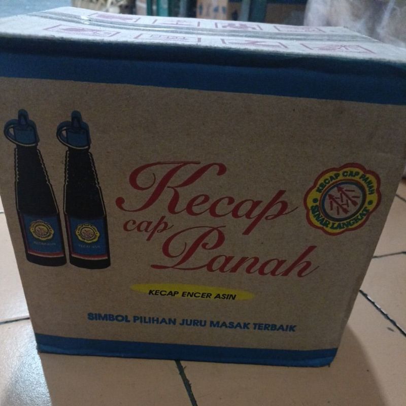 

kecap asin cap panah isi 265 ml x12 botol
