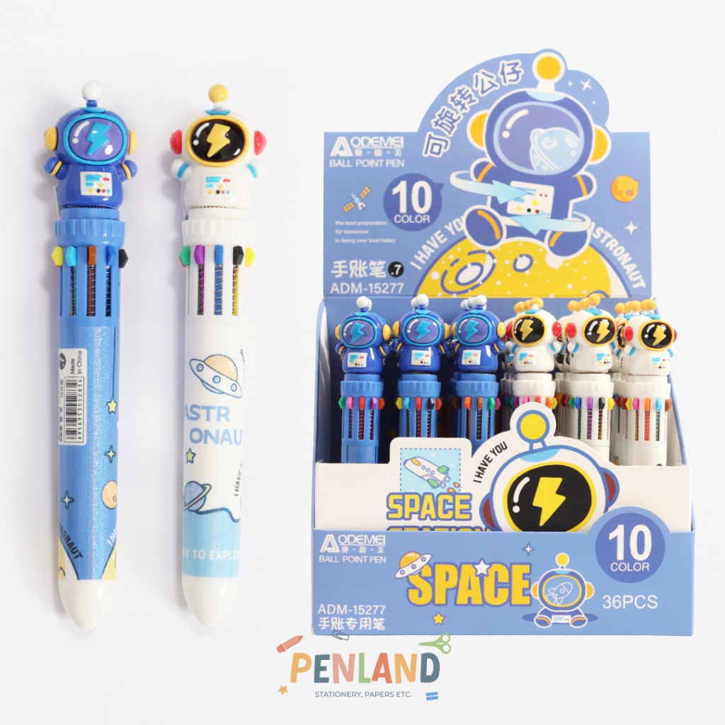 

Pulpen Pen Bolpen Karakter 10 Warna ADM-15277 PL00038 Bisa COD