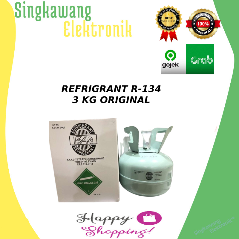 REFRIGERANT FREON R 134A - 3kg