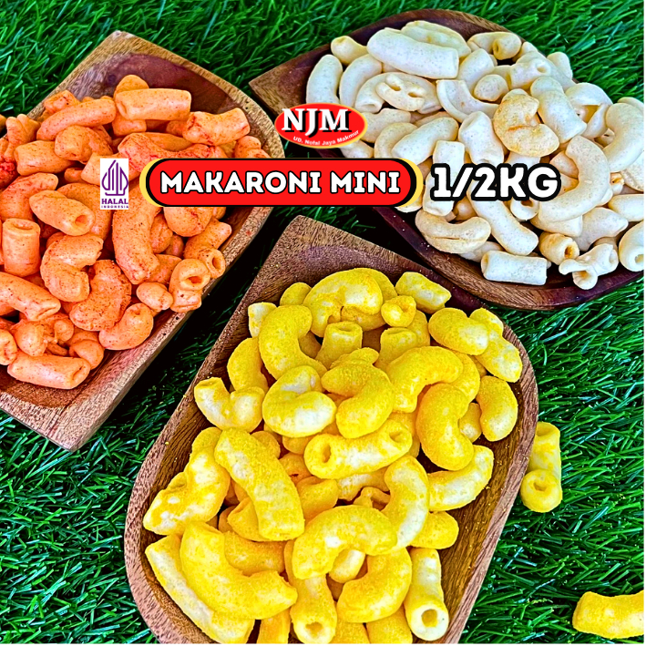 

NJM - MAKARONI MINI PEDAS BARBEQUE JAGUNG BAKAR‼️ 500Gr (1/2Kg)