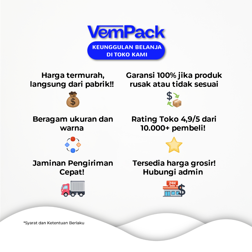 

RB Polymailer EKONOMIS 35x45 CM 40 Micron PE Glossy Plastik Packing Online Shop Tebal Anti Sobek